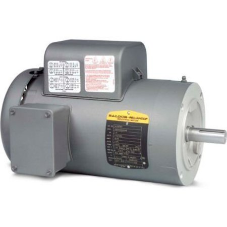 BALDOR-RELIANCE Baldor-Reliance Motor VL3609T, 3HP, 1725RPM, 1PH, 60HZ, 184TC, 3634LC, TEFC, F VL3609T